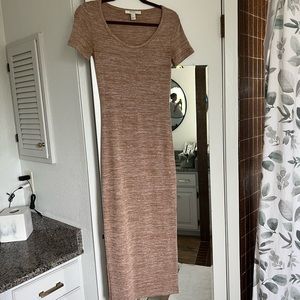 Fitted Tshirt Dress - Stretchy